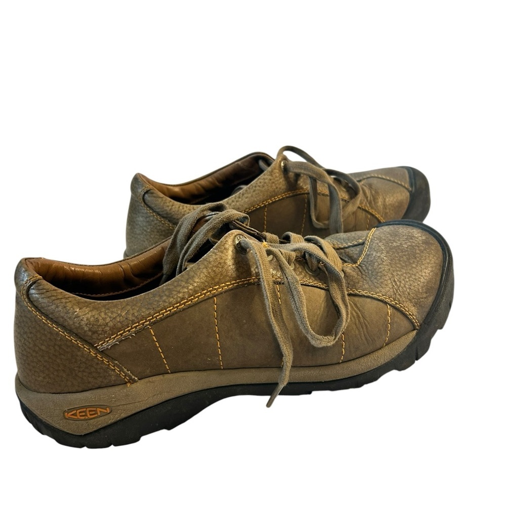 KEEN Austin Men’s Size 10 Brown Leather Lace Up Casual Shoes